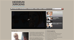 Desktop Screenshot of heidrunjuergens.de